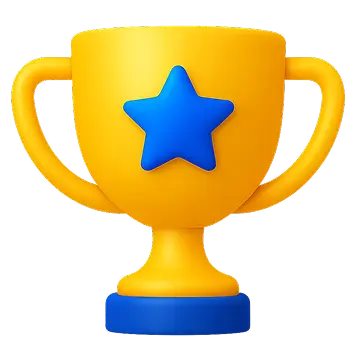 Trofeo dorado que identifica los torneos de winpot